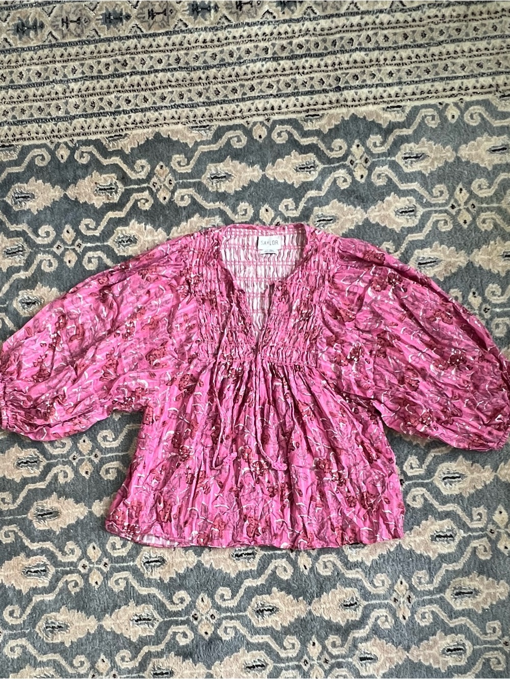 NWOT SAYLOR Edeline Top